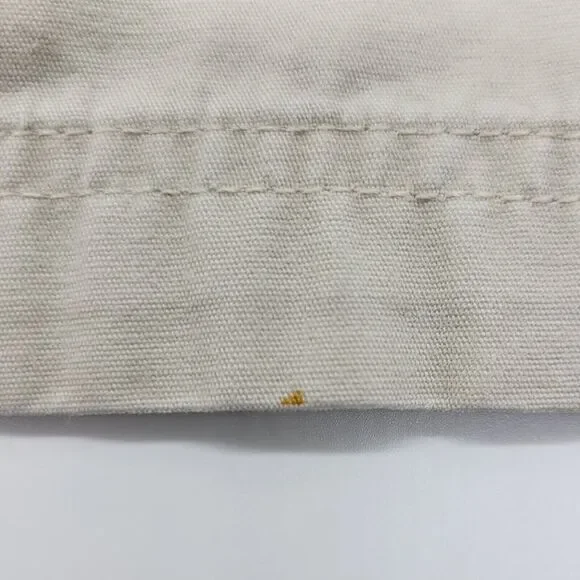 Columbia Women’s Capri Pants Size 10 Beige Small Stains Outdoor Hike Camp Travel - Picture 10 of 11